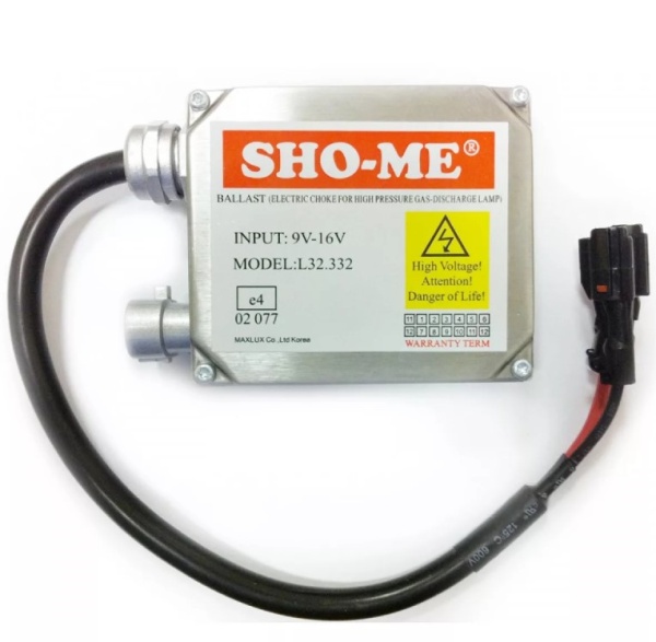 Блок розжига ксенон SHO-ME с обманкой PRO 12 Вольт